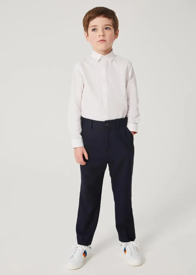 Junior Paul Smith Trousers 213 Years Navy Suit Trousers Junior Paul Smith Trousers 213 Years Navy Suit Trousers