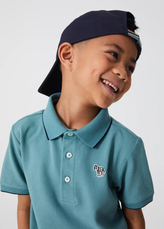 Junior Paul Smith Zebra 213 Years Navy Zebra Logo Cap Junior Paul Smith Zebra 213 Years Navy Zebra Logo Cap