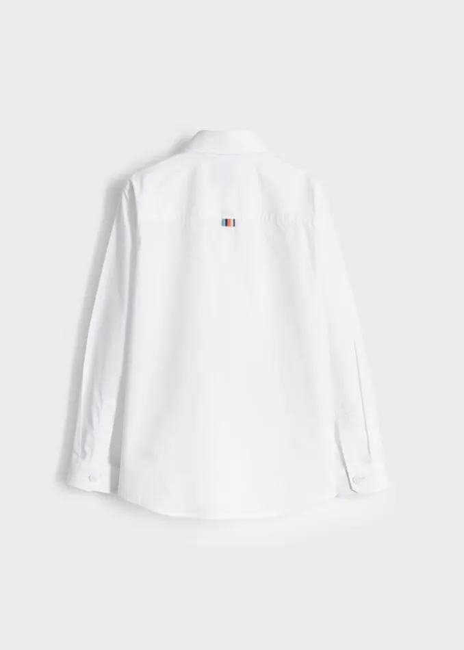 Junior Paul Smith Zebra 213 Years White Cotton Shirt