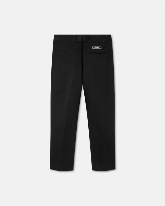 Kids Formal Pants Black Children Versace Clothing
