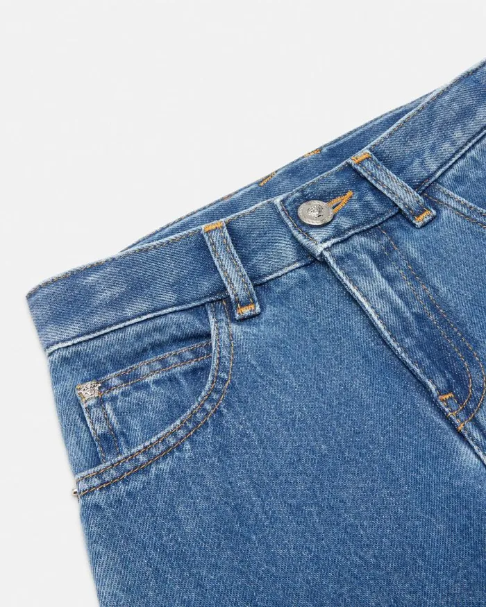 Kids Jeans Blue Children Versace Clothing