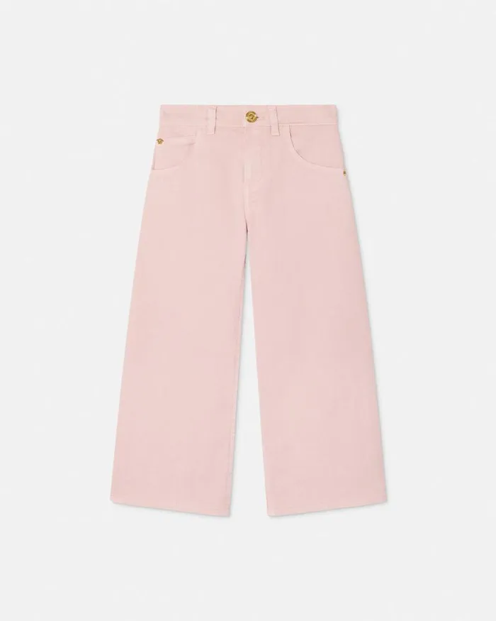 Kids Jeans Light Pink Children Versace Clothing