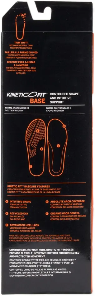 Kinetic Fit Base Footbed Wide Width Mesh Women Merrell Shoe Care