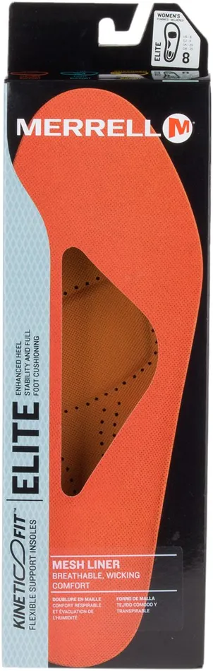 Kinetic Fit Elite Footbed Mesh Women Merrell Shoe Care