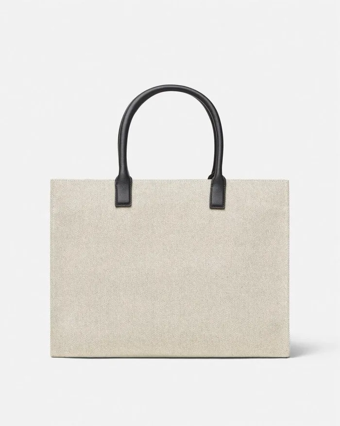 La Medusa Canvas Large Tote Bag Beige Women Versace Totes
