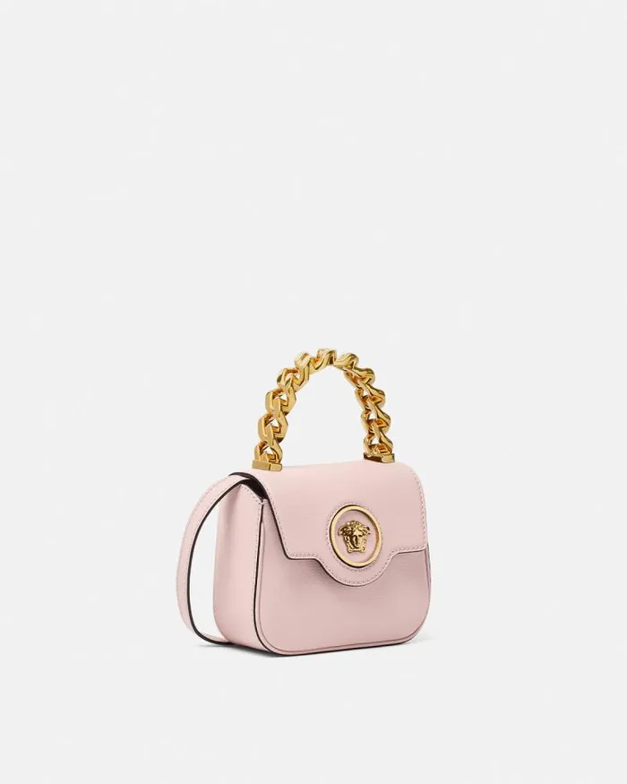 La Medusa Mini Bag Light Pink Women Versace Top Handle
