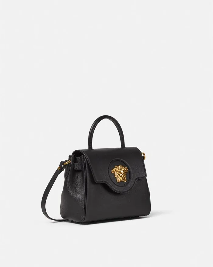 La Medusa Small Handbag Black Women Versace Top Handle