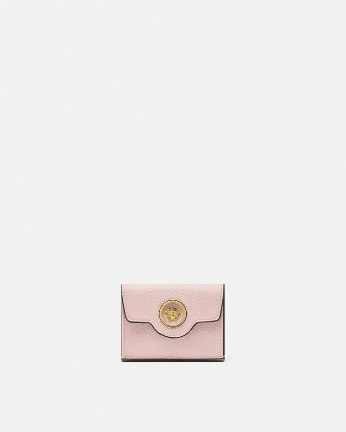 La Medusa Trifold Wallet Light Pink Women Versace Wallets