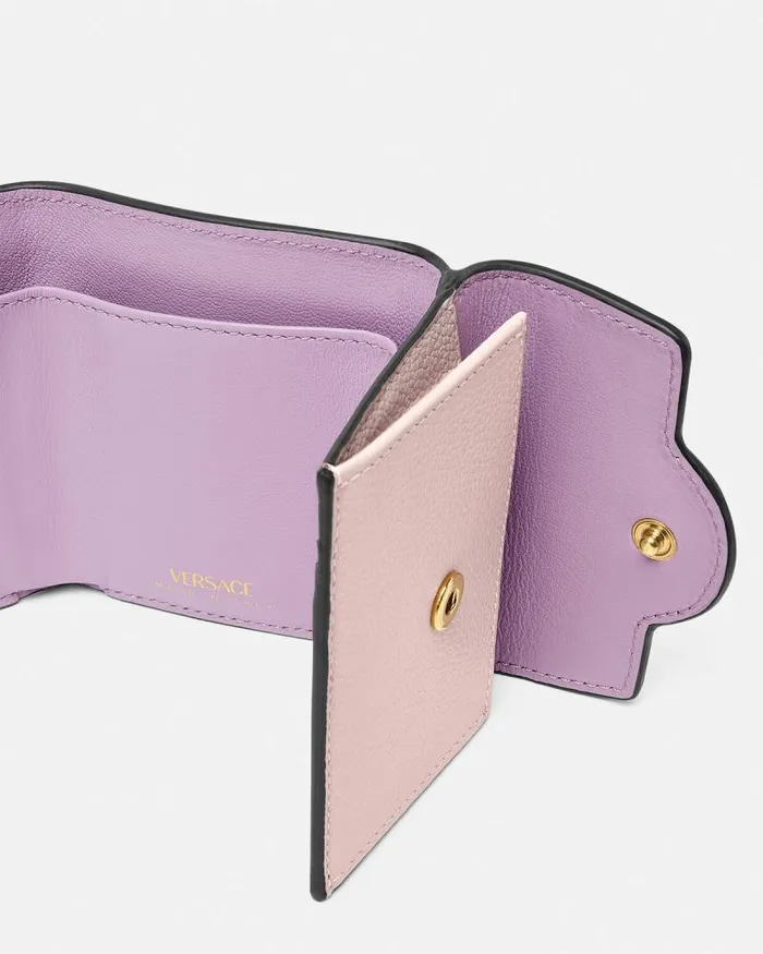 La Medusa Trifold Wallet Light Pink Women Versace Wallets