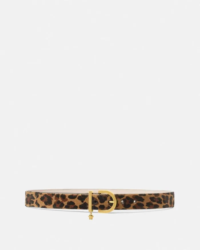 Leopard Medusa 03995 Belt 12034 Animalier Women Versace Belts