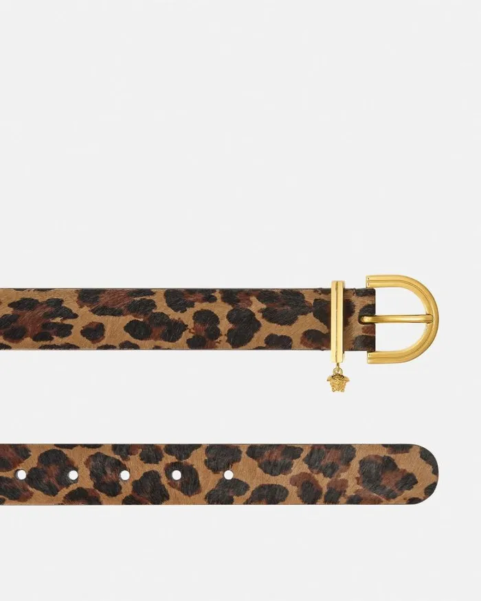 Leopard Medusa 03995 Belt 12034 Animalier Women Versace Belts