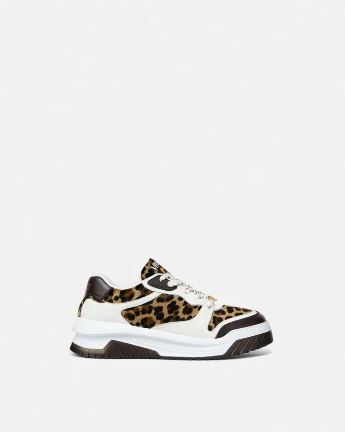 Leopard Odissea Sneakers Animalier Men Versace Odissea