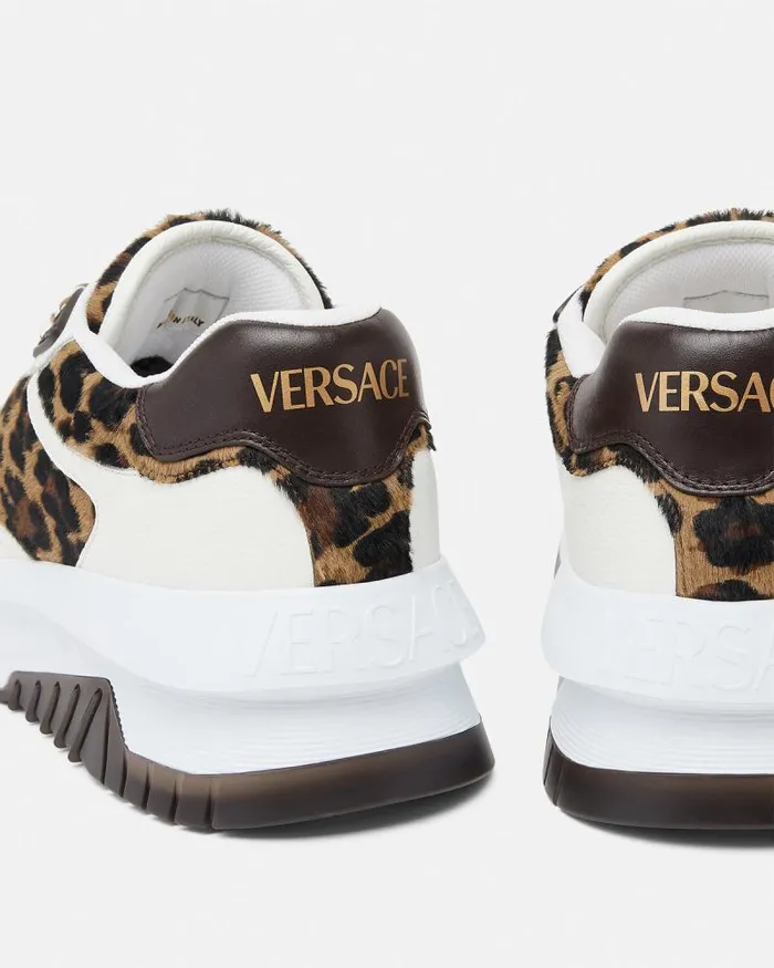 Leopard Odissea Sneakers Animalier Men Versace Odissea