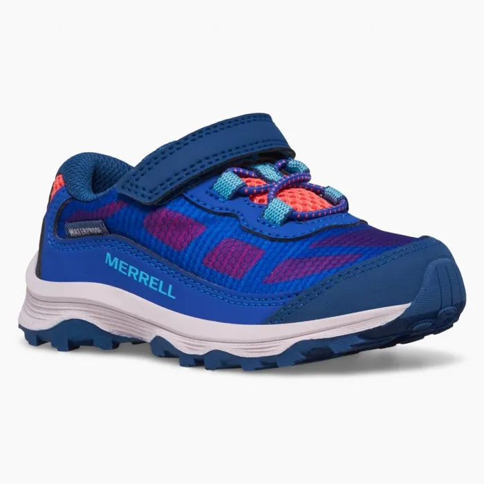 Little Moab Speed Low AC Jr Waterproof Sneaker Blueberryturquoise Kids Merrell Sneakers
