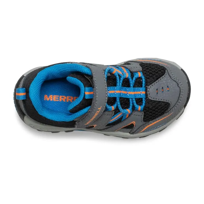 Little Trail Chaser Jr Shoe Greyblack Kids Merrell Easy On Easy Off
