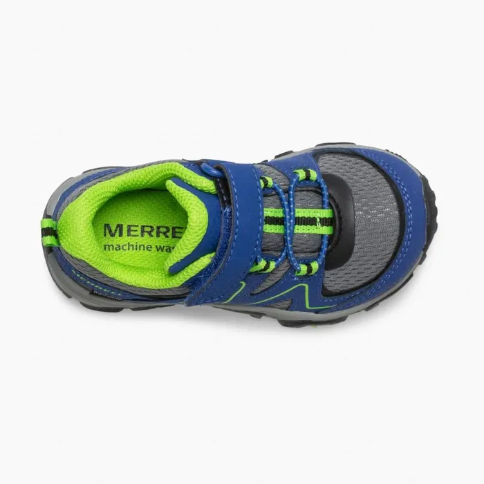 Little Trail Quest Jr Bluegreen Kids Merrell Sneakers