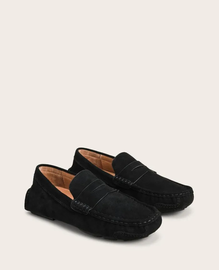 Loafers Men Kenneth Cole GENTLE SOULS Mateo Driver Penny Loafer Black Loafers Men Kenneth Cole GENTLE SOULS Mateo Driver Penny Loafer Black
