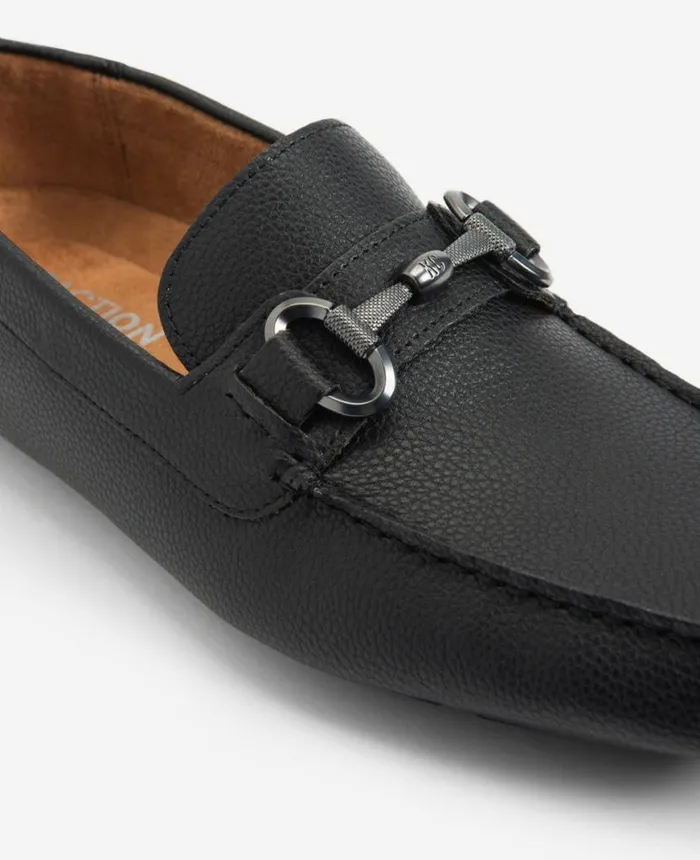 Loafers Men Kenneth Cole REACTION 8211 Dawson Bit Driver Black Loafers Men Kenneth Cole REACTION 8211 Dawson Bit Driver Black
