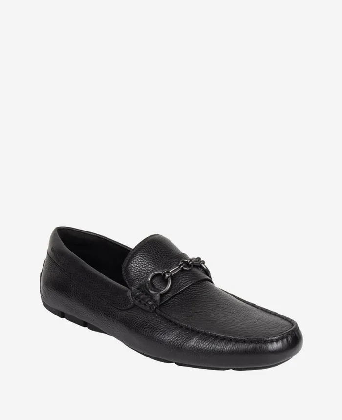 Loafers Men Kenneth Cole Theme Bit Detail Driver Black Loafers Men Kenneth Cole Theme Bit Detail Driver Black