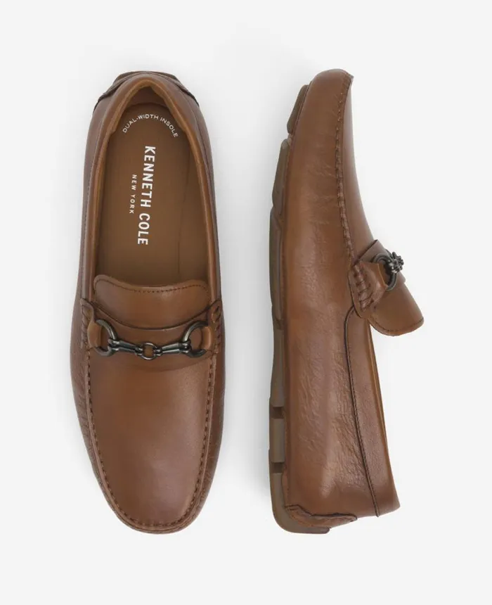 Loafers Men Kenneth Cole Theme Bit Detail Driver Cognac Loafers Men Kenneth Cole Theme Bit Detail Driver Cognac