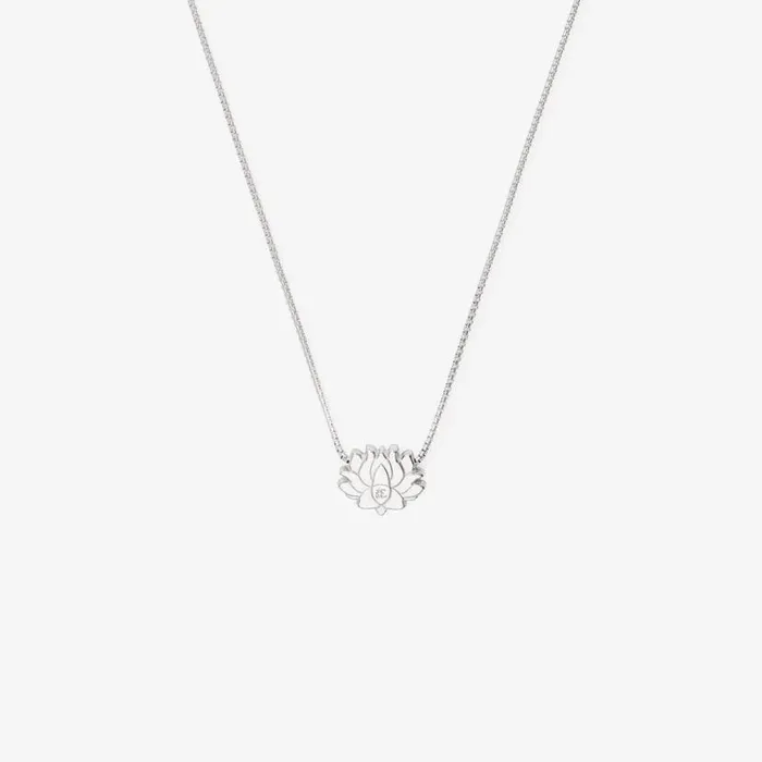 Lotus Flower Necklace Sterling Silver Women Alex And Ani Graduation