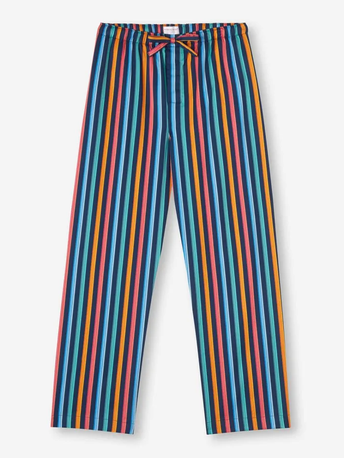 Lounge Pants Men Derek Rose Lounge Pants Wellington 56 Cotton Multi