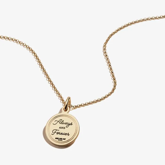 Love 039Always And Forever039 Necklace Antique Gold Women Alex And Ani Love