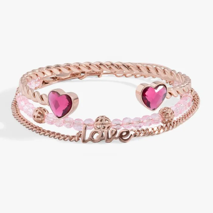 Love Bracelet Set Of 3 Rose Gold Women Alex And Ani Iconic Alex And Ani