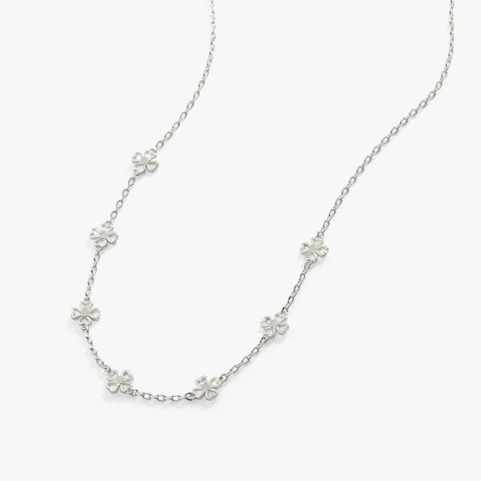 Love Luck Inline Necklace Adjustable Silver Women Alex And Ani Luck Prosperity