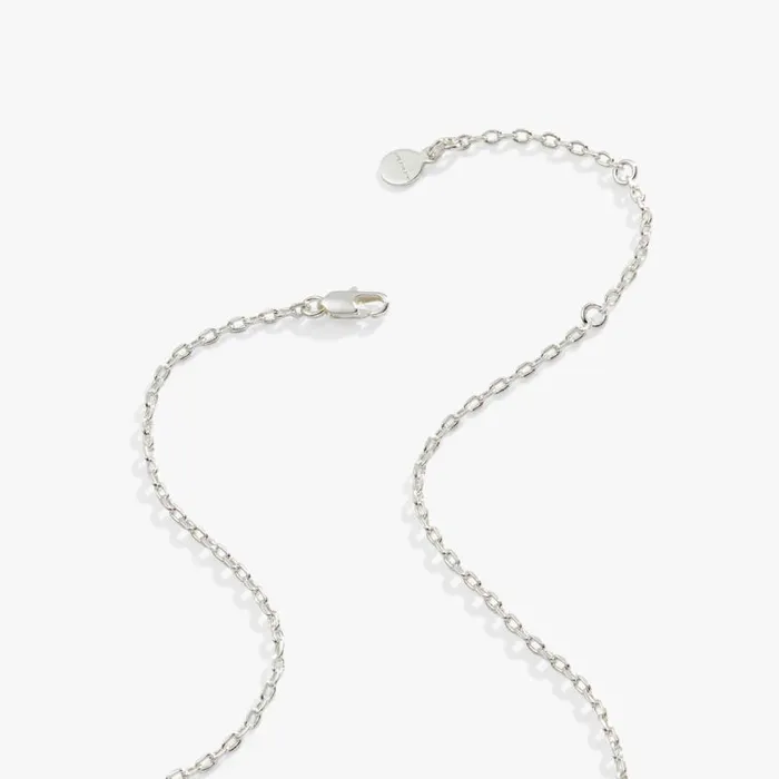 Love Luck Inline Necklace Adjustable Silver Women Alex And Ani Luck Prosperity