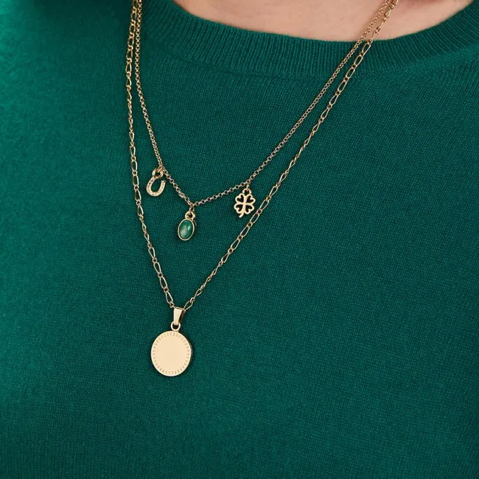 Luck Prosperity MultiCharm Layered Necklace Gold Women Alex And Ani Necklaces Luck Prosperity MultiCharm Layered Necklace Gold Women Alex And Ani Necklaces