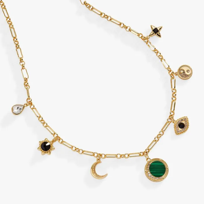 Malachite Charm Necklace Gold Women Alex And Ani Necklaces Malachite Charm Necklace Gold Women Alex And Ani Necklaces