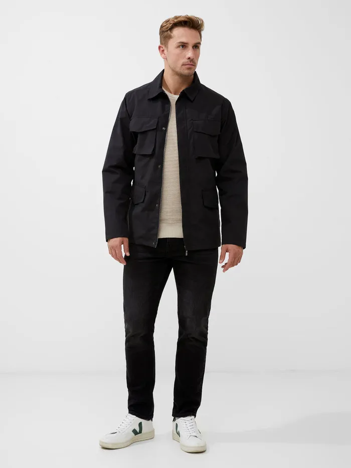 Man Coats and Jackets French Connection Field Jacket Black Man Coats and Jackets French Connection Field Jacket Black