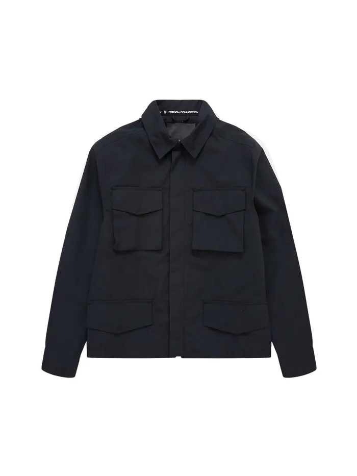 Man Coats and Jackets French Connection Field Jacket Black Man Coats and Jackets French Connection Field Jacket Black