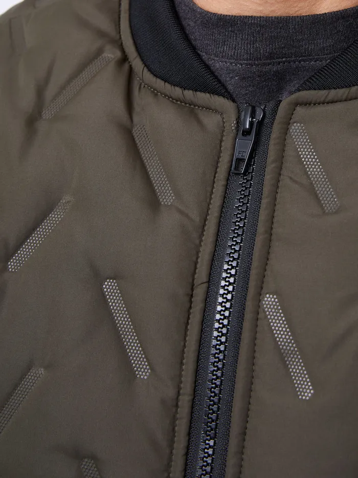 Man Coats and Jackets French Connection Puffer Bomber Jacket Olive Man Coats and Jackets French Connection Puffer Bomber Jacket Olive