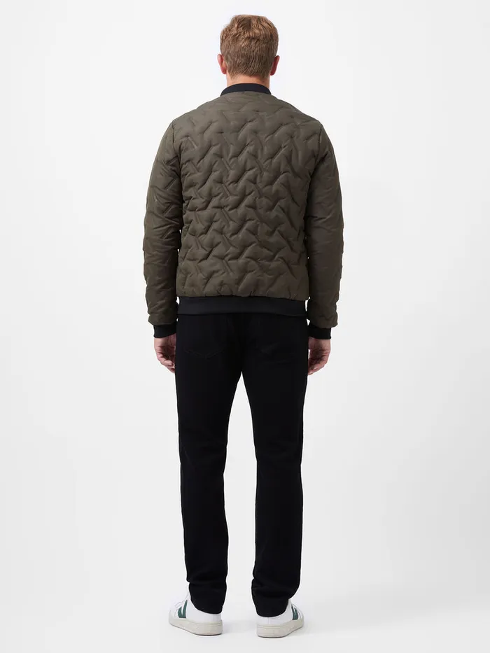 Man Coats and Jackets French Connection Puffer Bomber Jacket Olive Man Coats and Jackets French Connection Puffer Bomber Jacket Olive