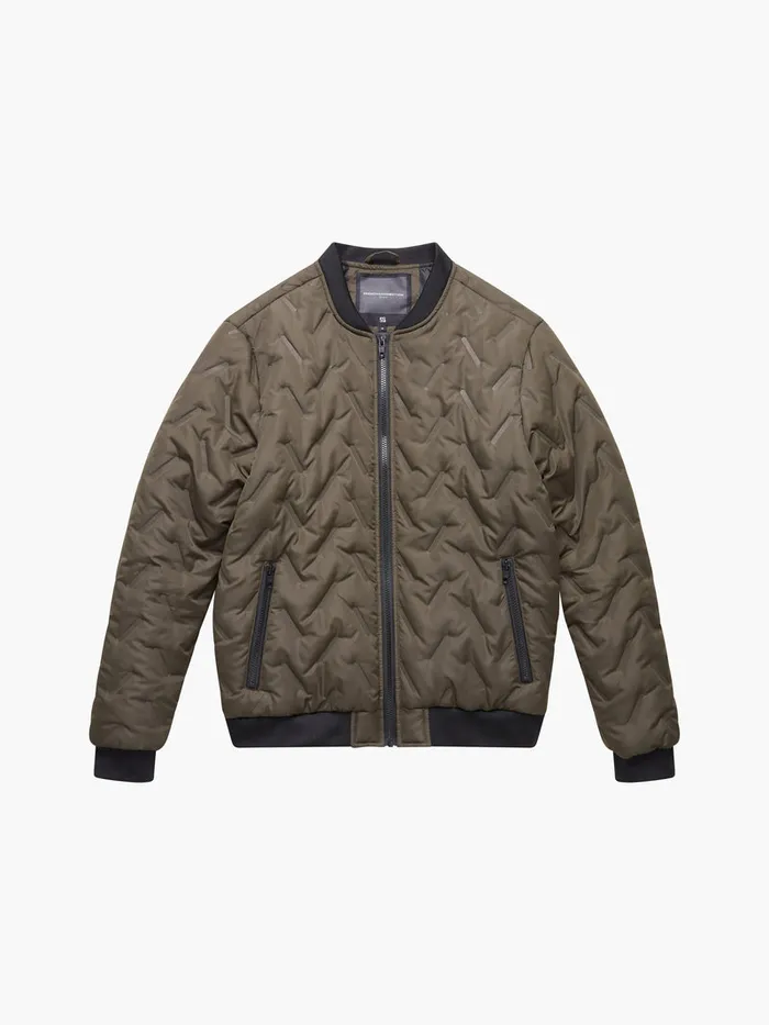 Man Coats and Jackets French Connection Puffer Bomber Jacket Olive Man Coats and Jackets French Connection Puffer Bomber Jacket Olive