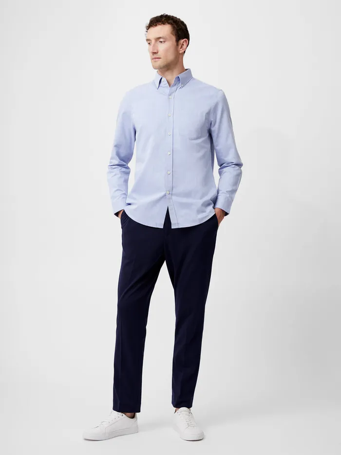 Man Shirts French Connection Regular Fit Button Down Oxford Shirt Light Blue