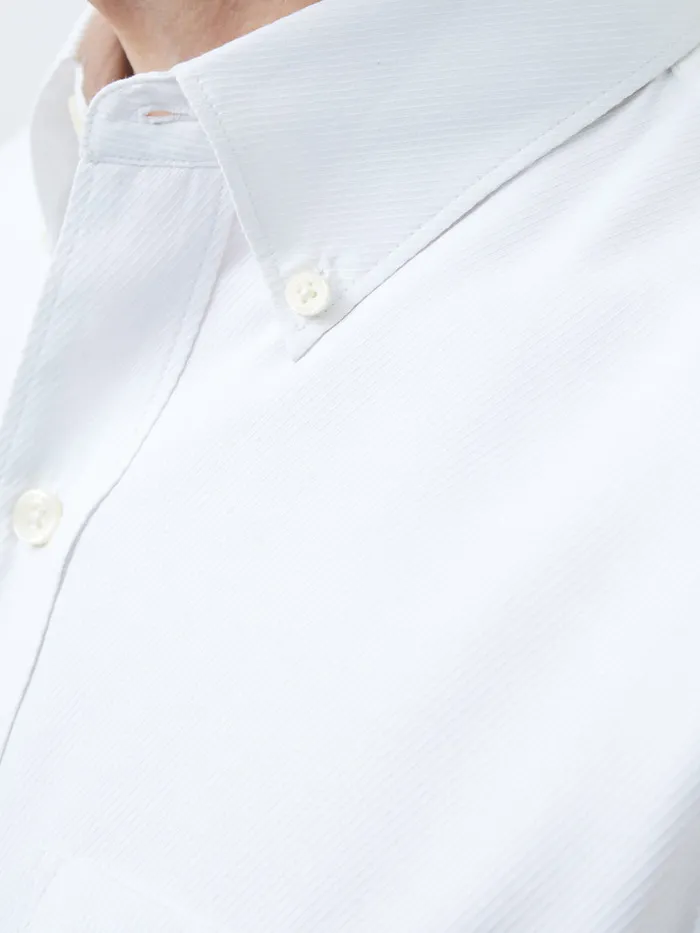 Man Shirts French Connection Regular Fit Twill Shirt White Man Shirts French Connection Regular Fit Twill Shirt White