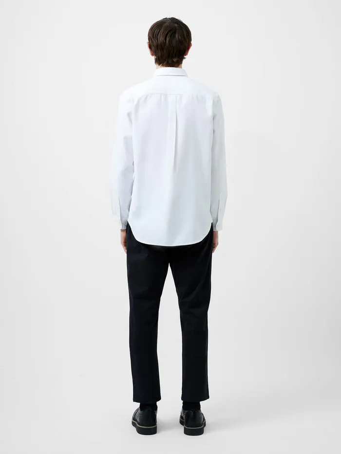 Man Shirts French Connection Regular Fit Twill Shirt White Man Shirts French Connection Regular Fit Twill Shirt White