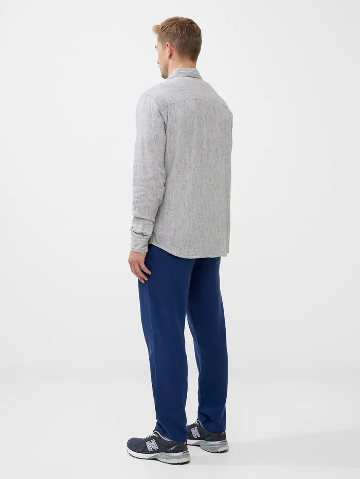 Man Shirts French Connection Tonal Stripe Shirt Blackwhite Man Shirts French Connection Tonal Stripe Shirt Blackwhite