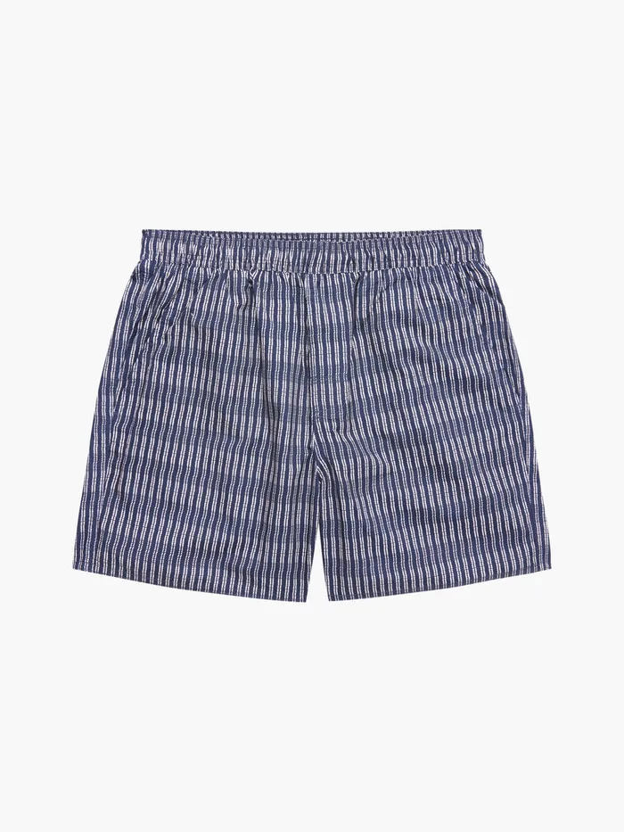 Man Shorts French Connection Decker Swim Shorts Marineecru