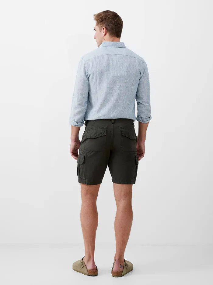 Man Shorts French Connection Ripstop Cargo Shorts Olive Man Shorts French Connection Ripstop Cargo Shorts Olive