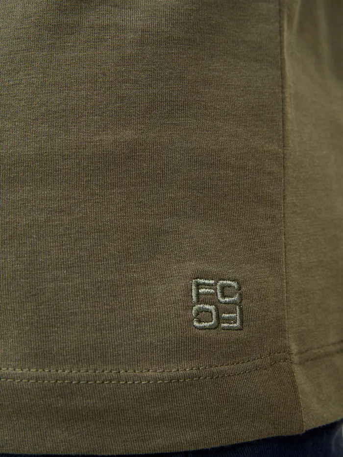 Man TShirts and Polo Shirts French Connection Classic Organic TShirt Ivy Green Man TShirts and Polo Shirts French Connection Classic Organic TShirt Ivy Green