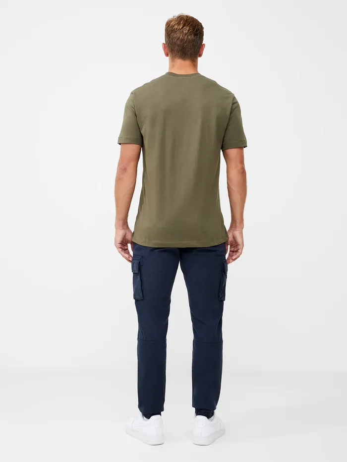 Man TShirts and Polo Shirts French Connection Classic Organic TShirt Ivy Green Man TShirts and Polo Shirts French Connection Classic Organic TShirt Ivy Green