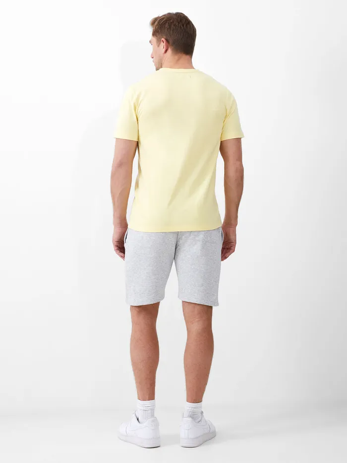 Man TShirts and Polo Shirts French Connection Classic Organic TShirt Lemon Man TShirts and Polo Shirts French Connection Classic Organic TShirt Lemon