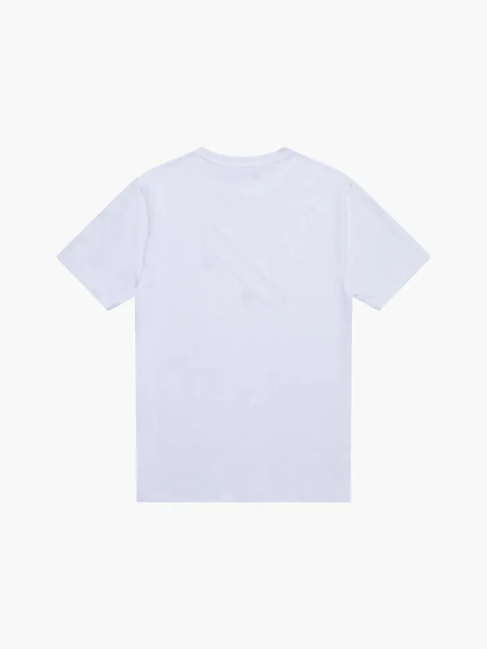 Man TShirts and Polo Shirts French Connection Embroidered Skateboard Graphic TShirt White Man TShirts and Polo Shirts French Connection Embroidered Skateboard Graphic TShirt White
