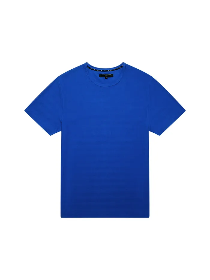 Man TShirts and Polo Shirts French Connection Herringbone TShirt True Blue Man TShirts and Polo Shirts French Connection Herringbone TShirt True Blue