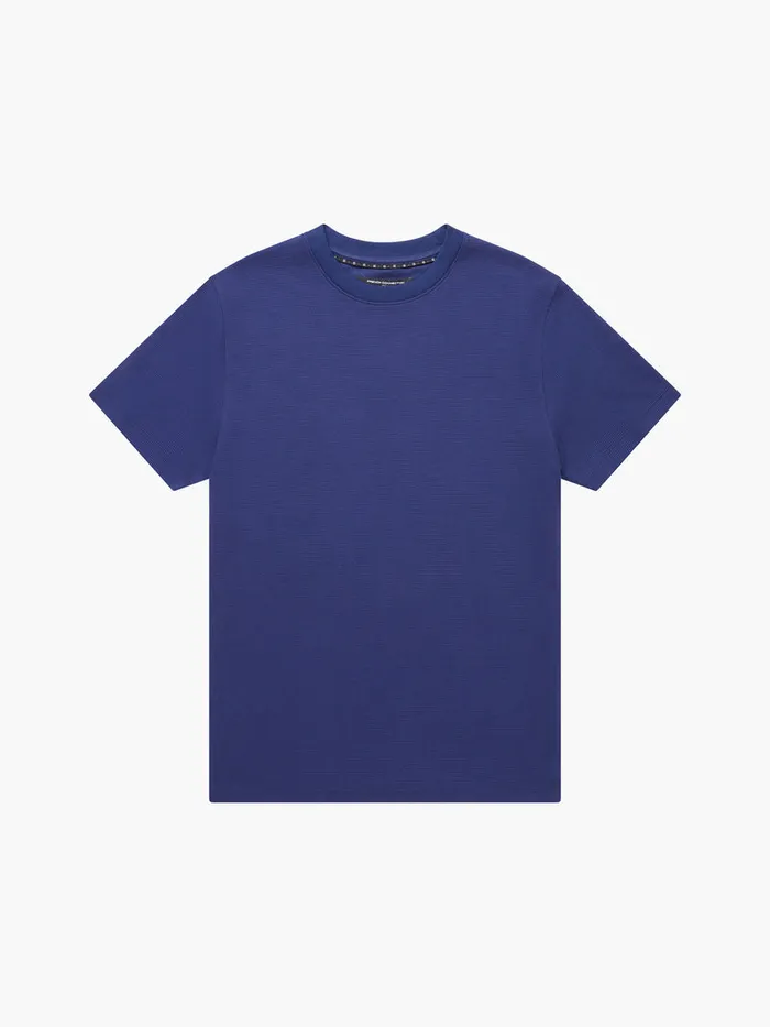 Man TShirts and Polo Shirts French Connection Ottoman Crew Neck TShirt Marine