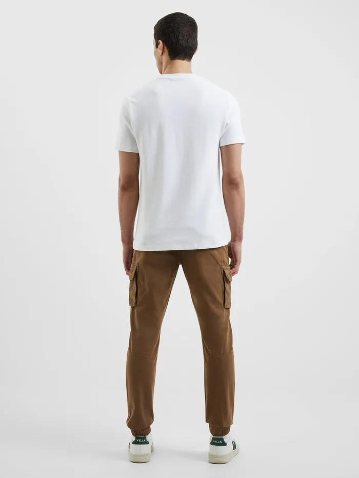 Man TShirts and Polo Shirts French Connection Ottoman Crew TShirt Linen White Man TShirts and Polo Shirts French Connection Ottoman Crew TShirt Linen White